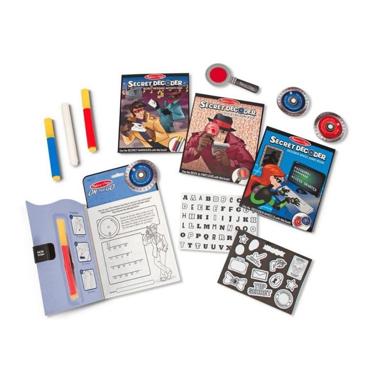 M&D Secret Decoder Deluxe Activity Set | Melissa And Doug Toys