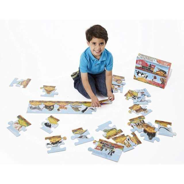 Melissa & Doug Alphabet Train Floor Puzzle Melissa And Doug Toys