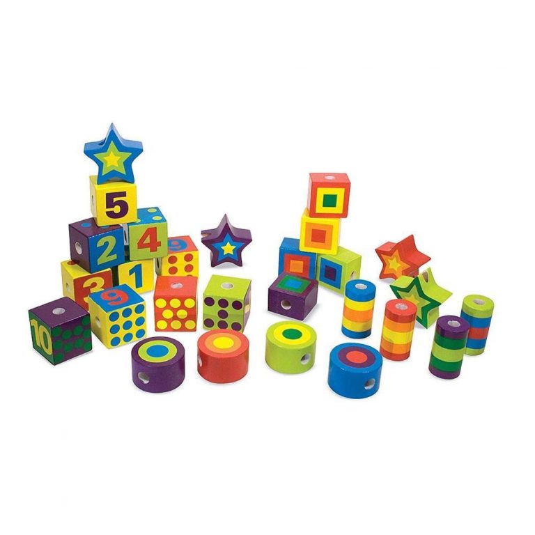 Melissa & Doug Lacing Beads in a Box Melissa And Doug Toys