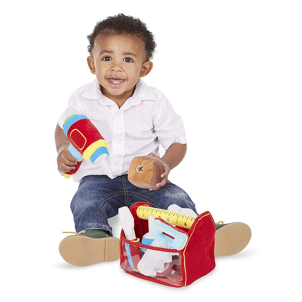 Melissa & Doug Toolbox Fill and Spill Toddler Toy