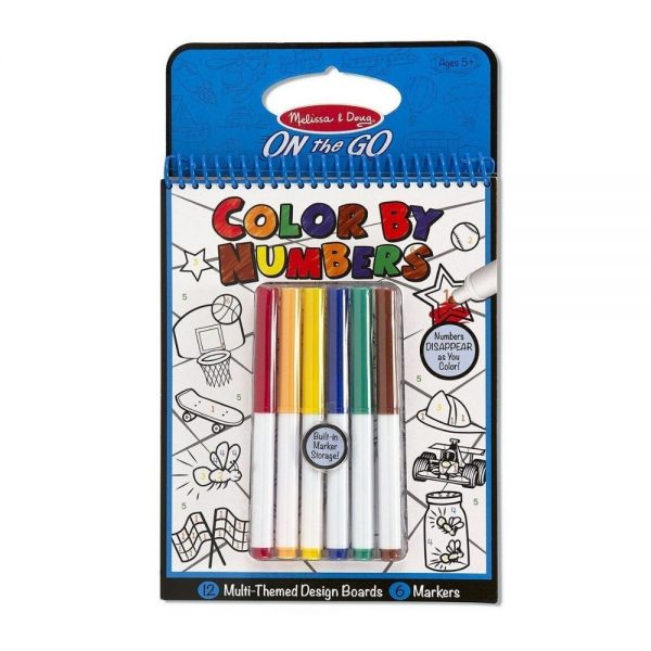 Melissa & Doug Color by Numbers Blue