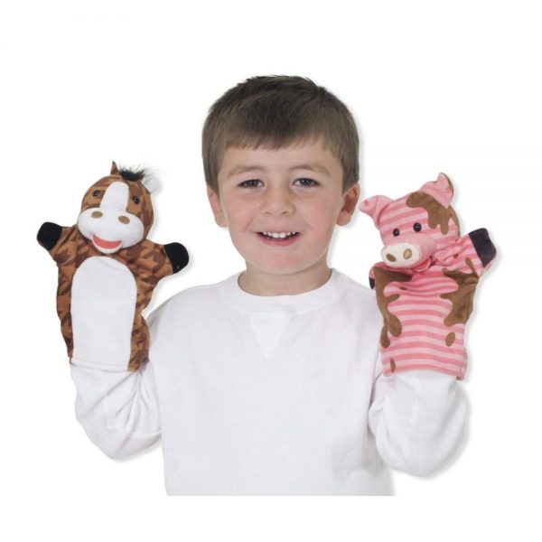 Melissa & Doug Farm Friends Hand Puppets