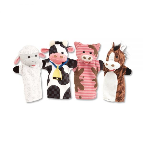 Melissa & Doug Farm Friends Hand Puppets