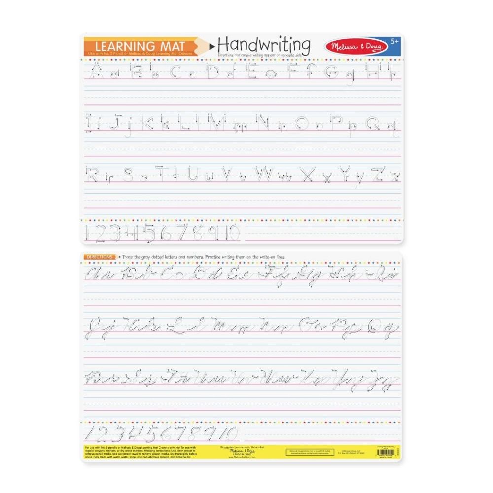 Melissa & Doug Handwriting Write-A-Mat (6 in a bundle)