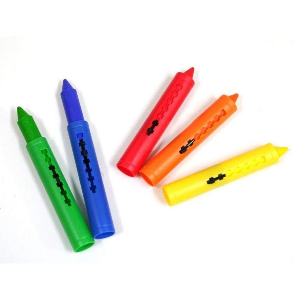 Learning Mat Crayons (5 colors) by Melissa & Doug - Franklin's Toys