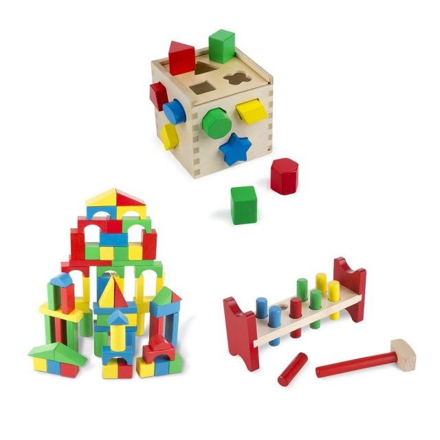 Melissa & Doug Stack, Sort & Pound Play Set Melissa And Doug Toys