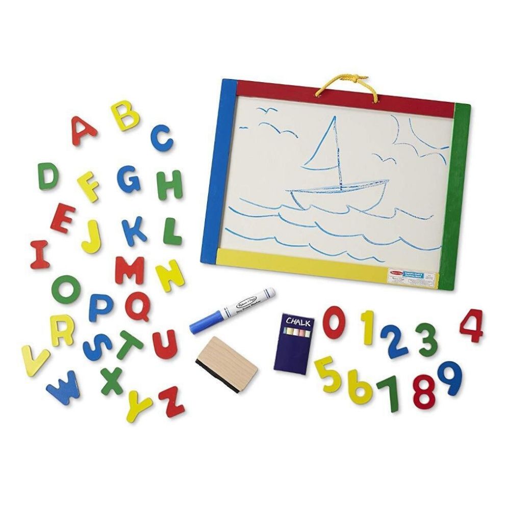 Melissa & Doug Chalkboard/Dryerase Board Melissa And Doug Toys