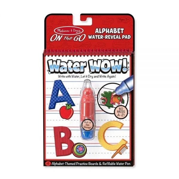 Melissa & Doug On the Go Water Wow! Reusable Water-Reveal Activity Pad