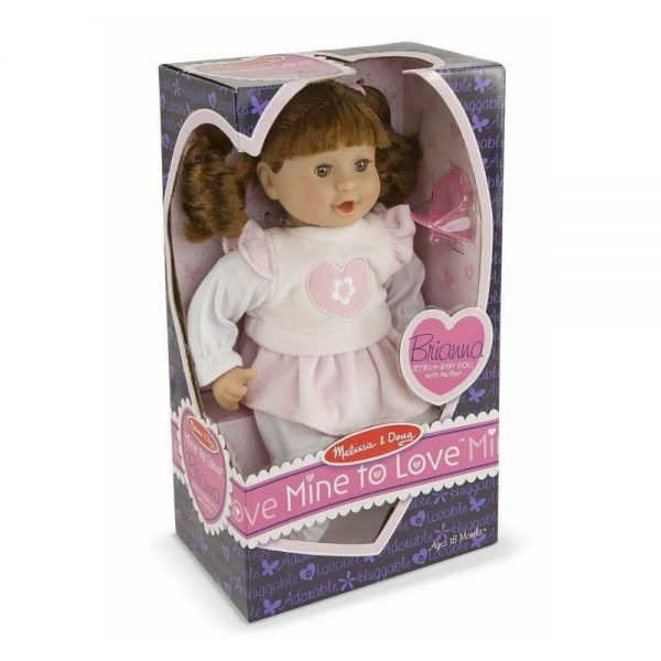 Melissa & Doug Mine to Love - Brianna 12" Doll - Image 3