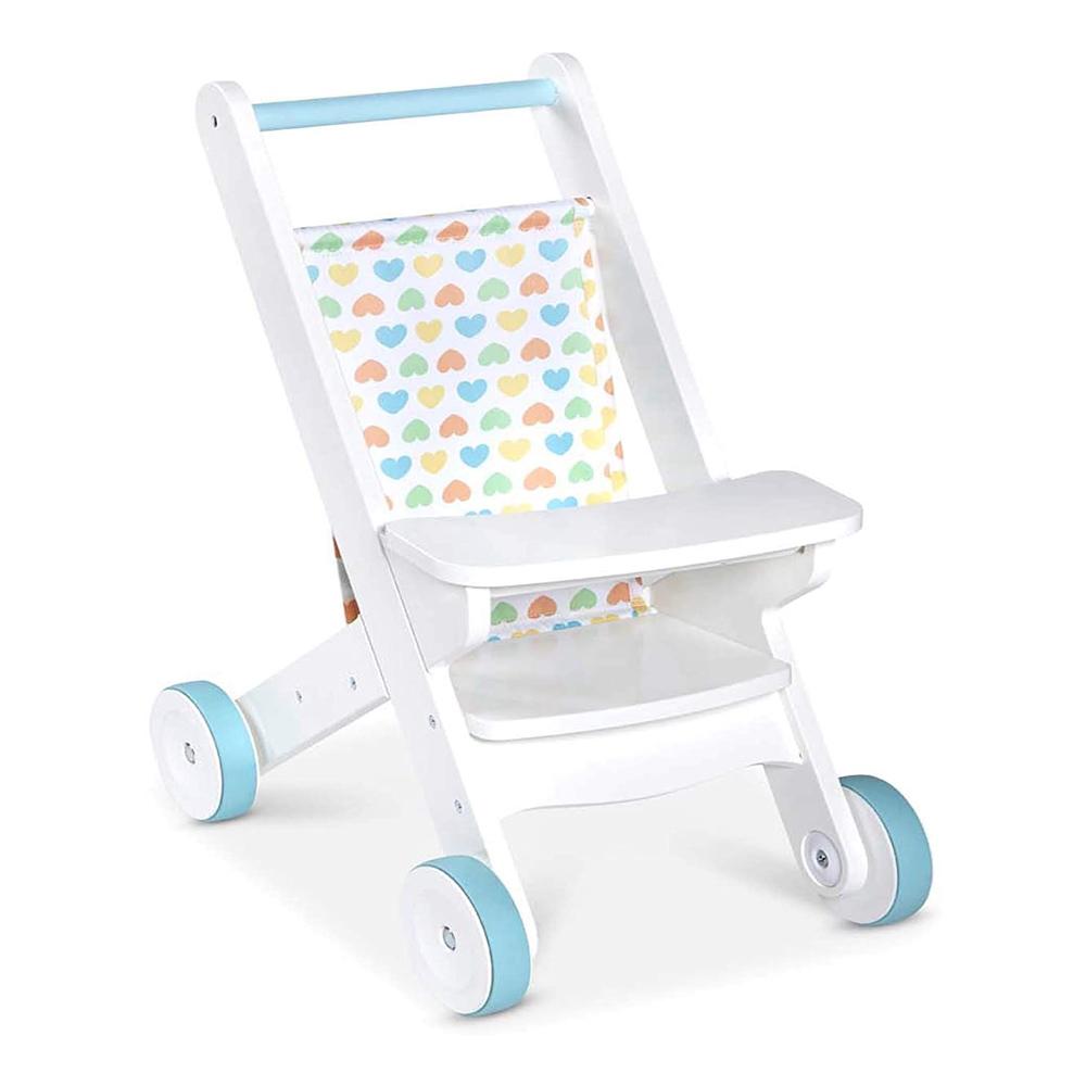 Seggiolone Giocattolo In Legno Per Bambole – Melissa & Doug – Con Vassoio Estraibile – Per Pupazzi Fino A 51 Cm