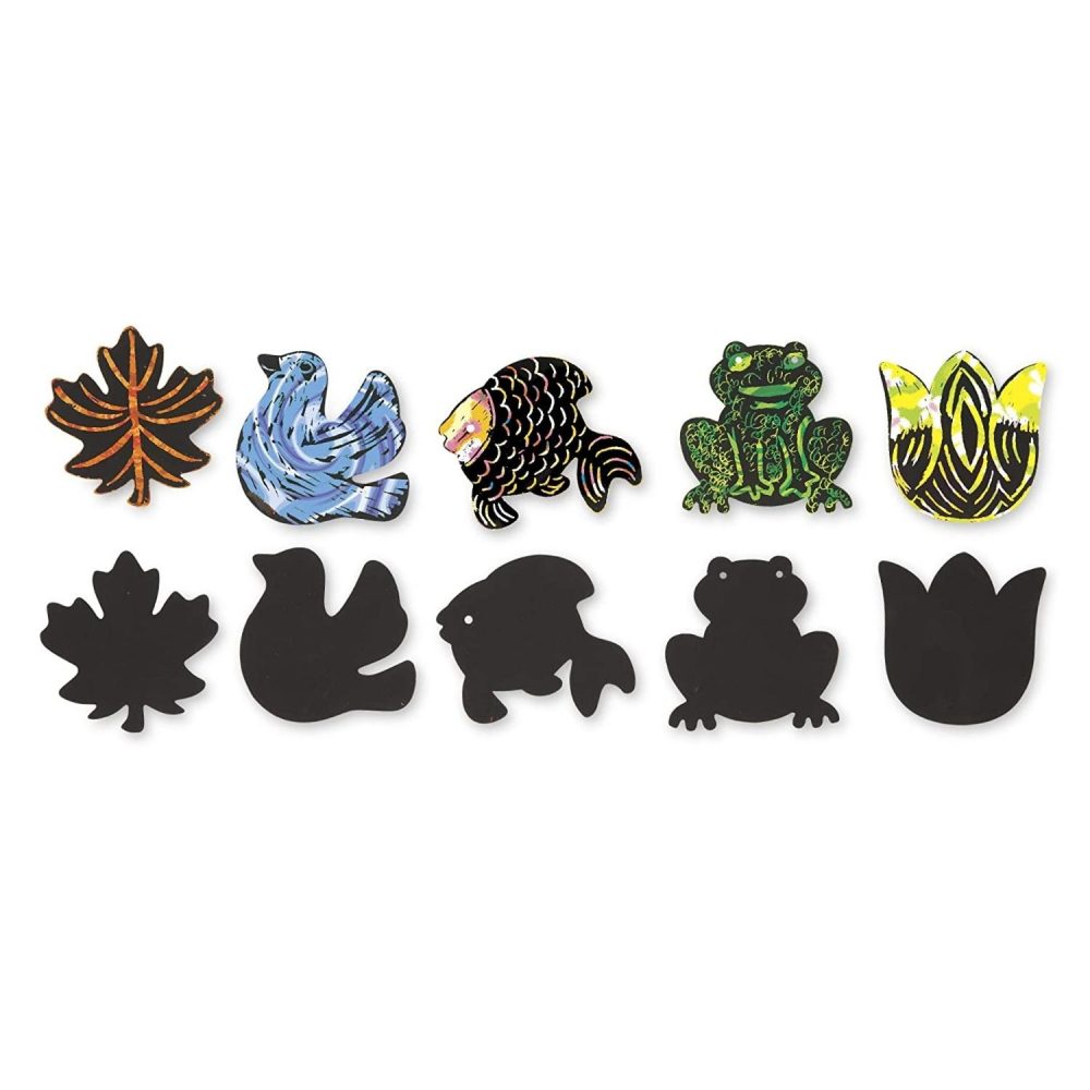 Melissa & Doug Scratch Art Nature Mini Notes