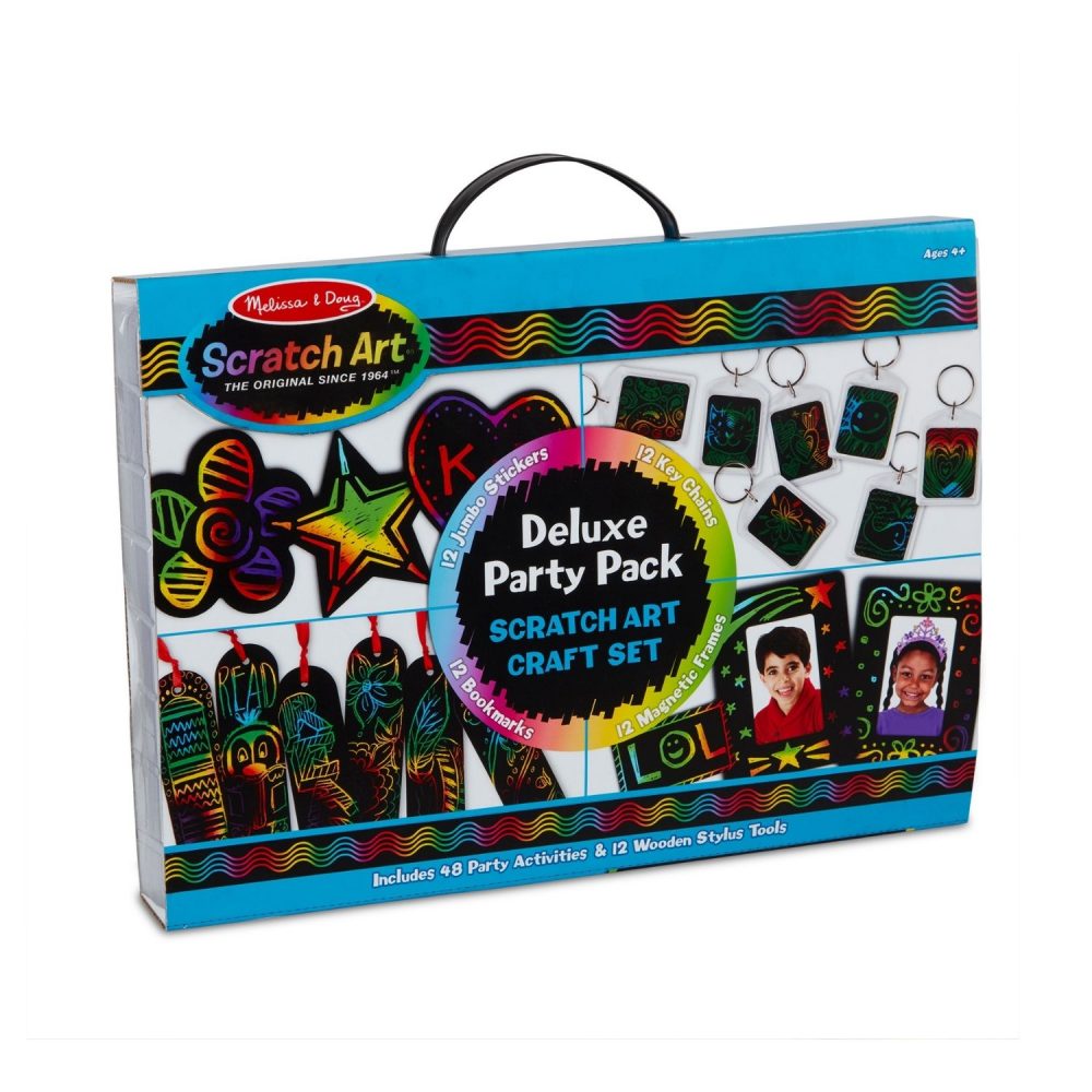Melissa & Doug Scratch Art Deluxe Party Pack
