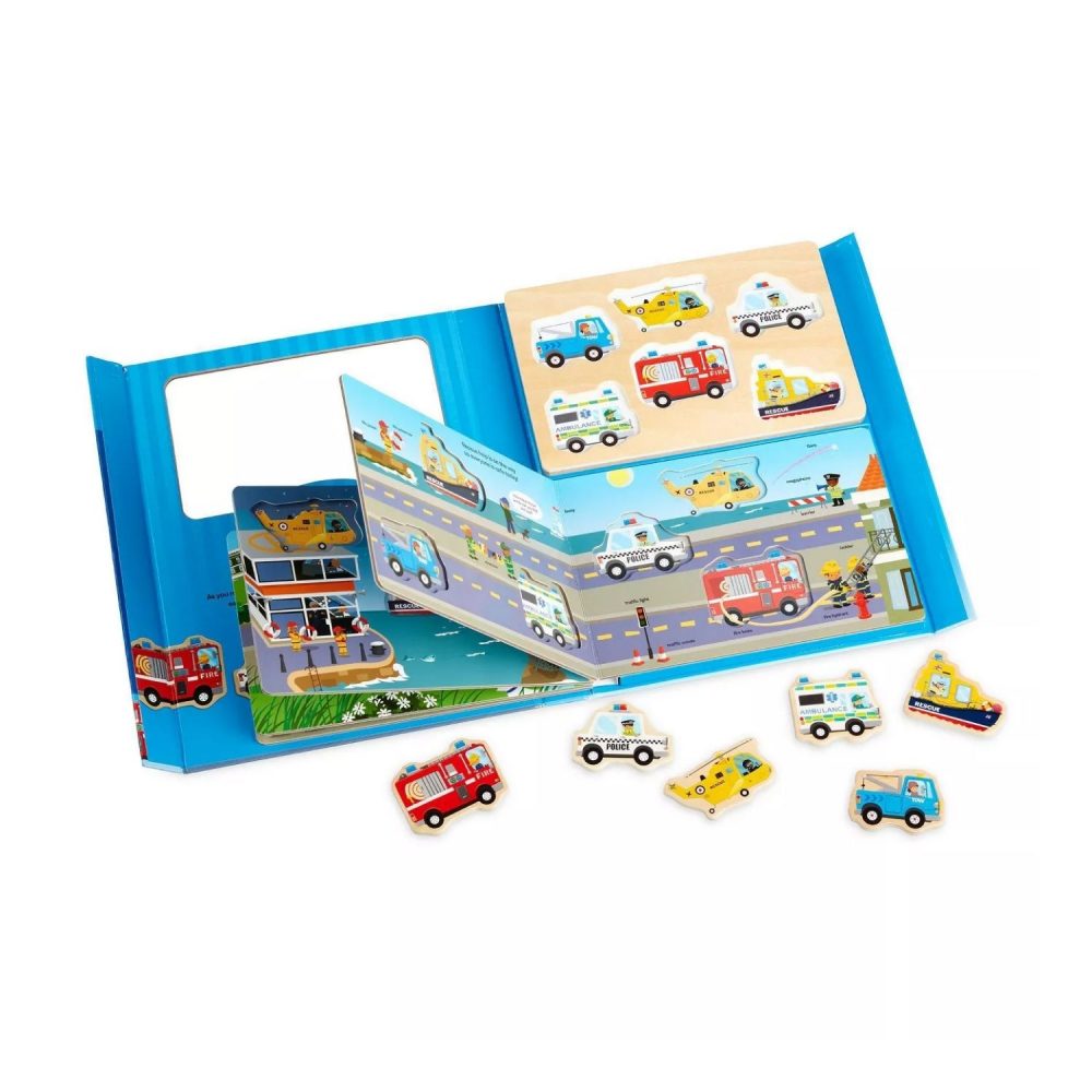 Melissa & Doug Book & Puzzle Play Set To the Rescue (1)