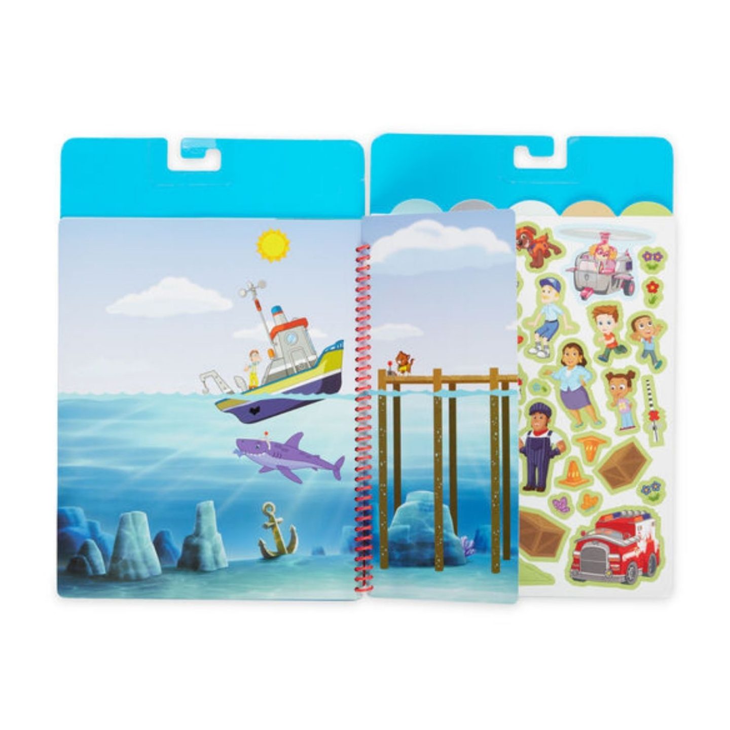 Melissa & Doug Paw Patrol Restickable Stickers - Adventure Bay ...