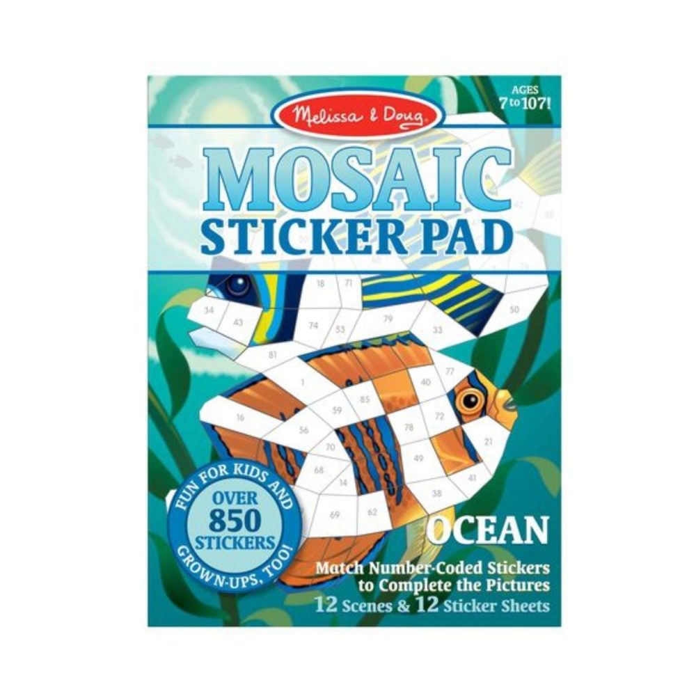 Melissa & Doug Mosaic Sticker Pad - Ocean