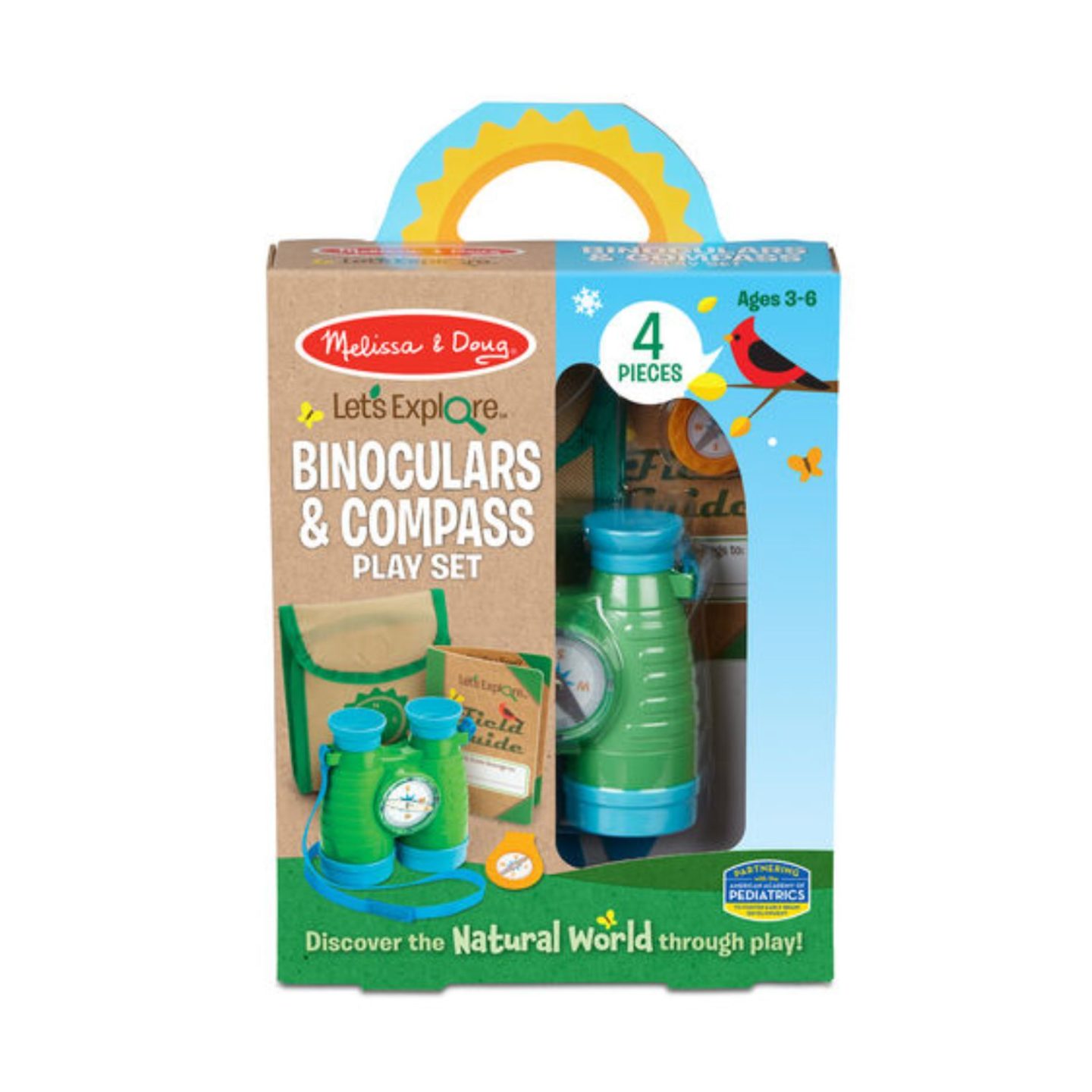 Melissa & Doug Let's Explore Binoculars & Compass Play Set Melissa