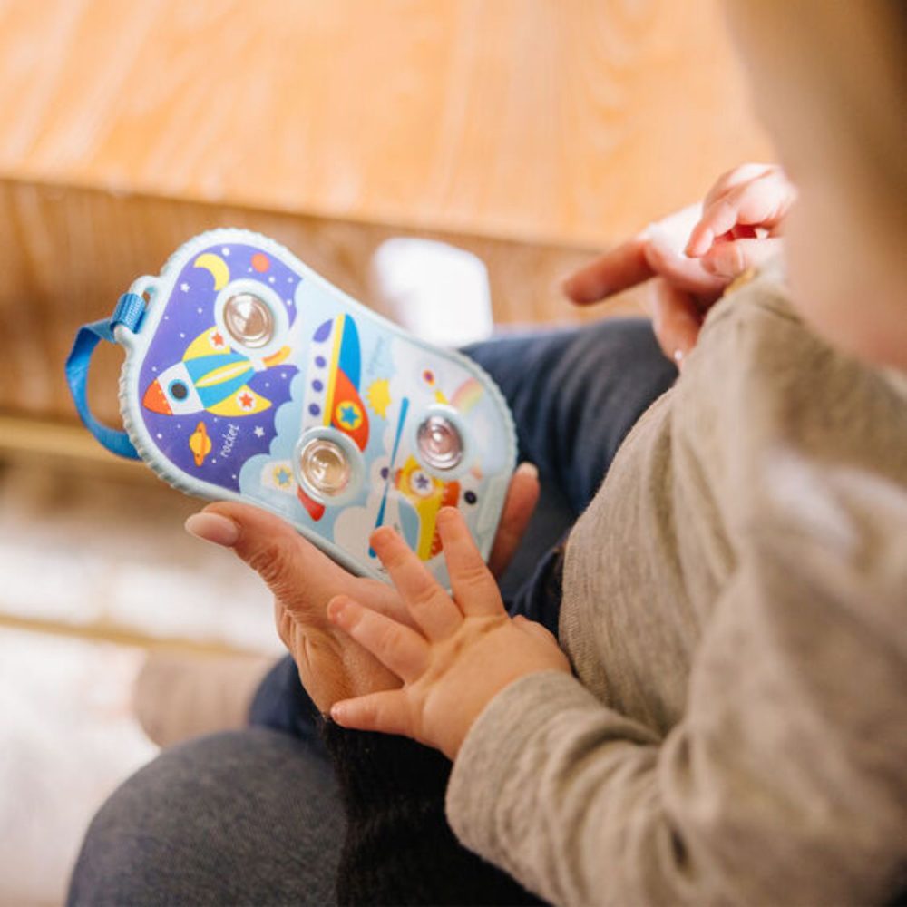 Melissa & Doug Poke-A-Dot Tag Along Vehicles