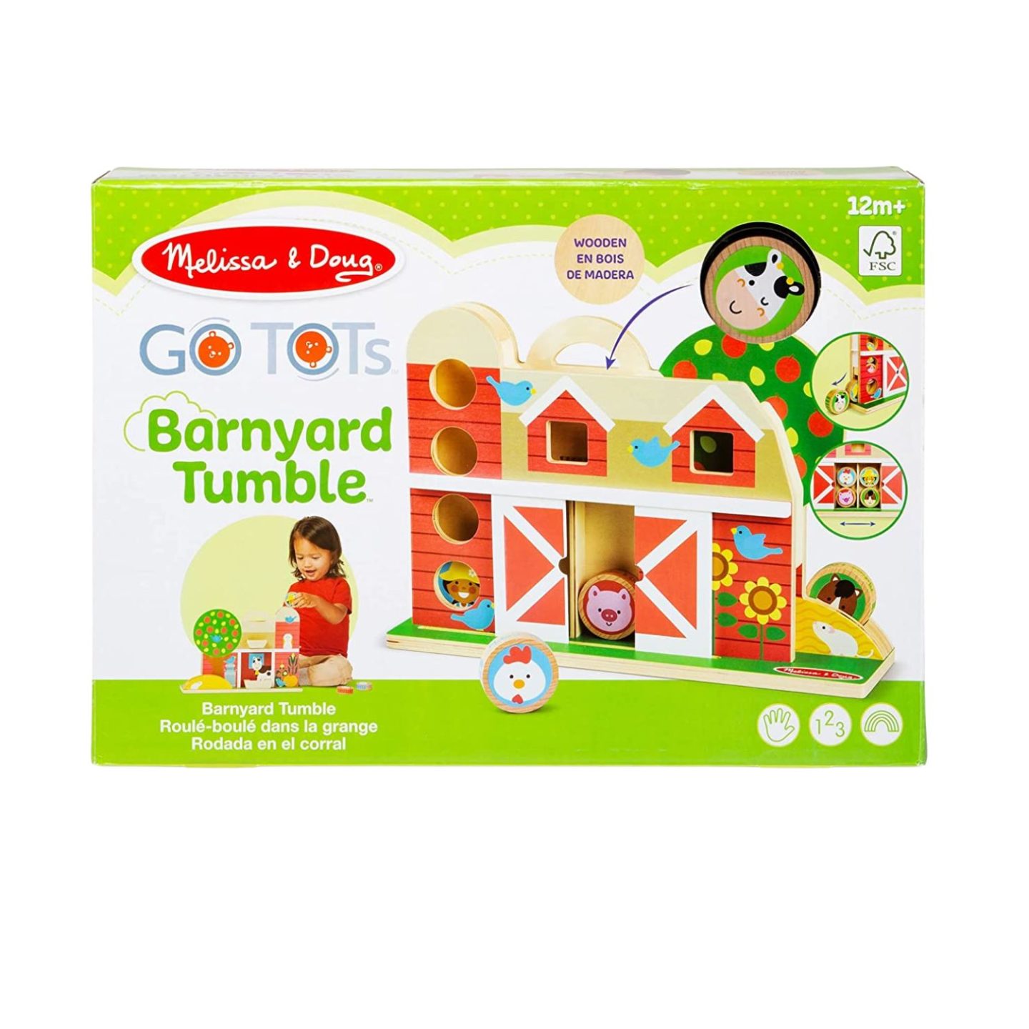 Melissa & Doug Go Tots Barnyard Tumble Melissa And Doug Toys
