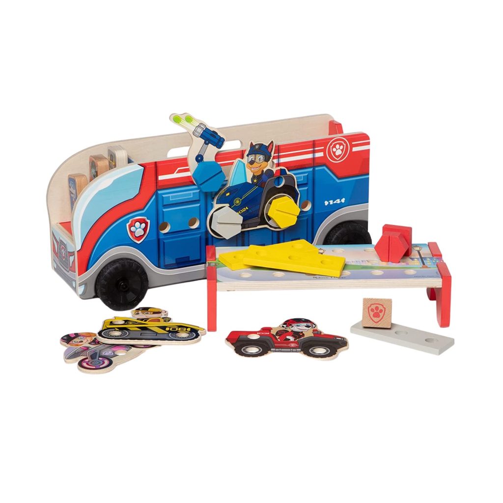 Kit Créatif PAW Patrol – 3 Figurines En Résine (Chase, Marcus, Stella) – Peinture Et Stickers – Dès 3 Ans – Melissa & Doug