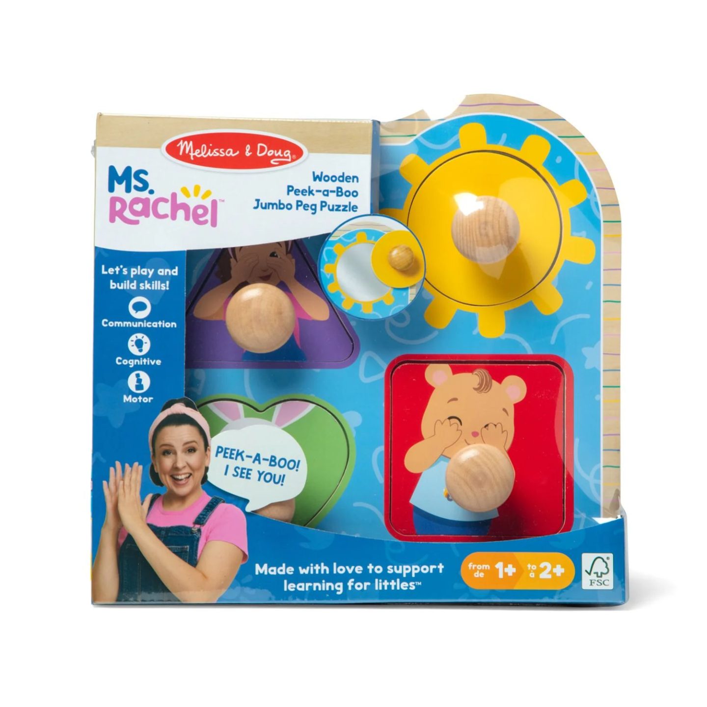 Ms Rachel Jumbo Knob Puzzle main image 1