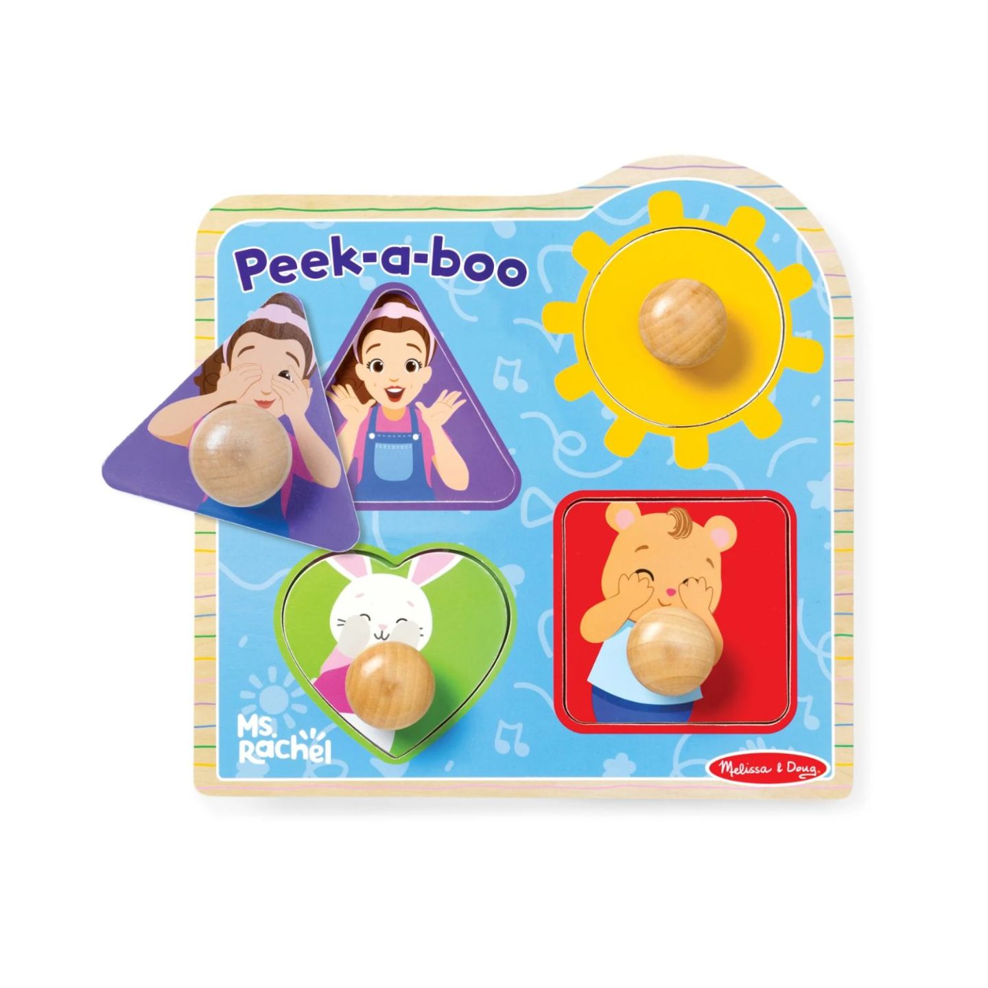 Ms Rachel Jumbo Knob Puzzle