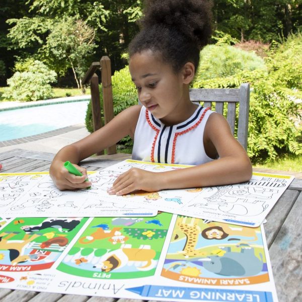 Melissa & Doug Animal Learning Mat - Image 3