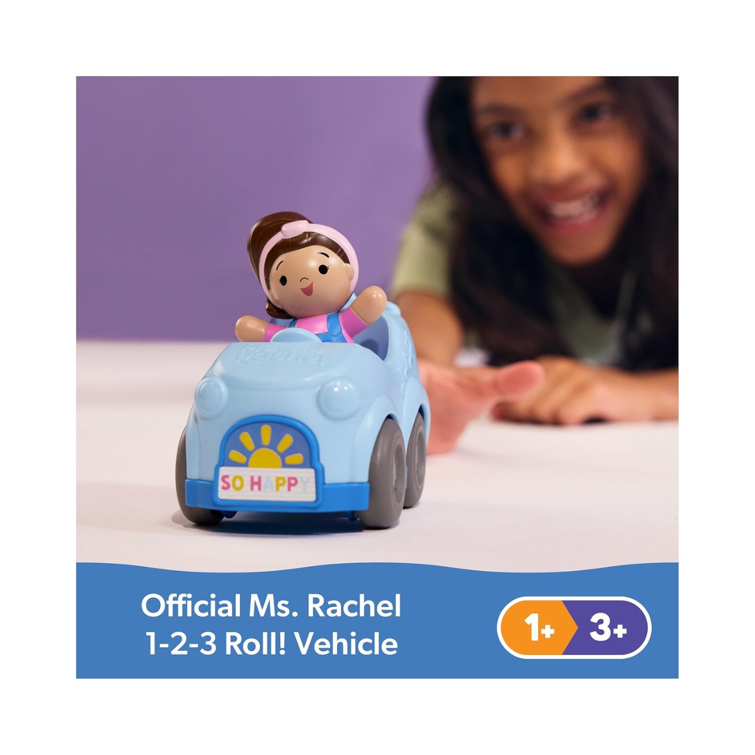 Melissa & Doug Ms Rachel 1-2-3 Roll! Vehicle - Image 5