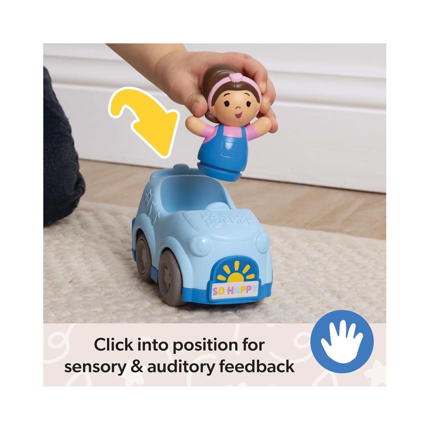 Melissa & Doug Ms Rachel 1-2-3 Roll! Vehicle - Image 6