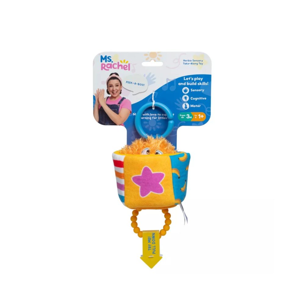 Melissa & Doug Ms Rachel Sensory Take-Along Toy - Herbie