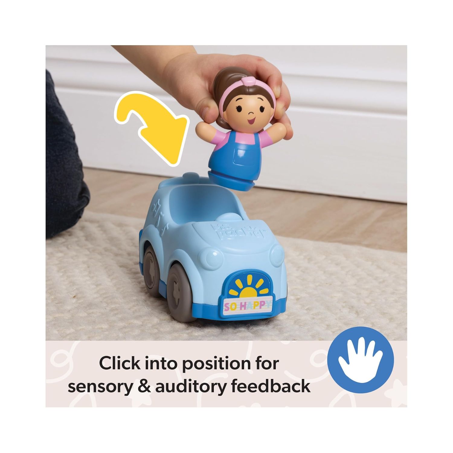Melissa & Doug Ms Rachel 1-2-3 Roll! Vehicle - Image 7